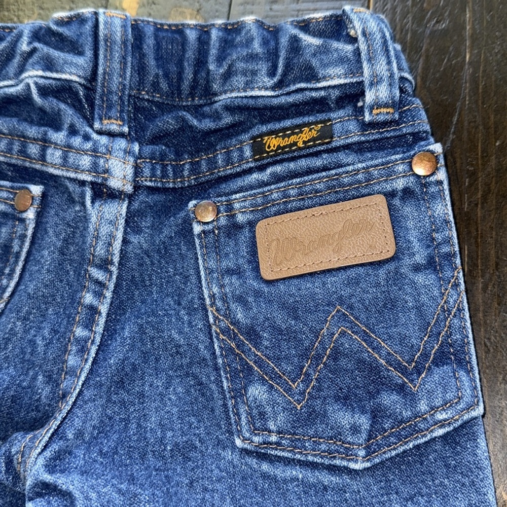 🎀12 M/1T regular 13MWZJP Wrangler denim jeans original so cute!!